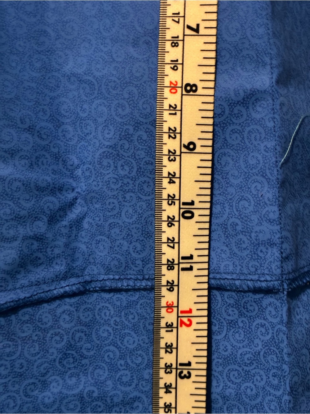 Blue Utility Apron with 4 Large Front Tool Pockets Hand-Made New Without Tags - Picture 6 of 6